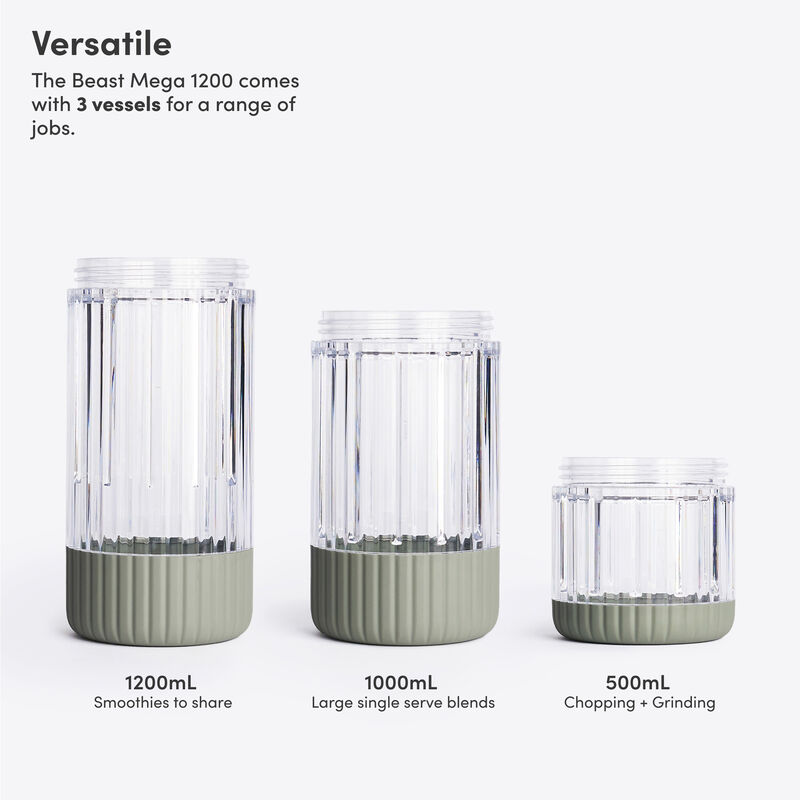 Mega Plus Blender 1200 watt